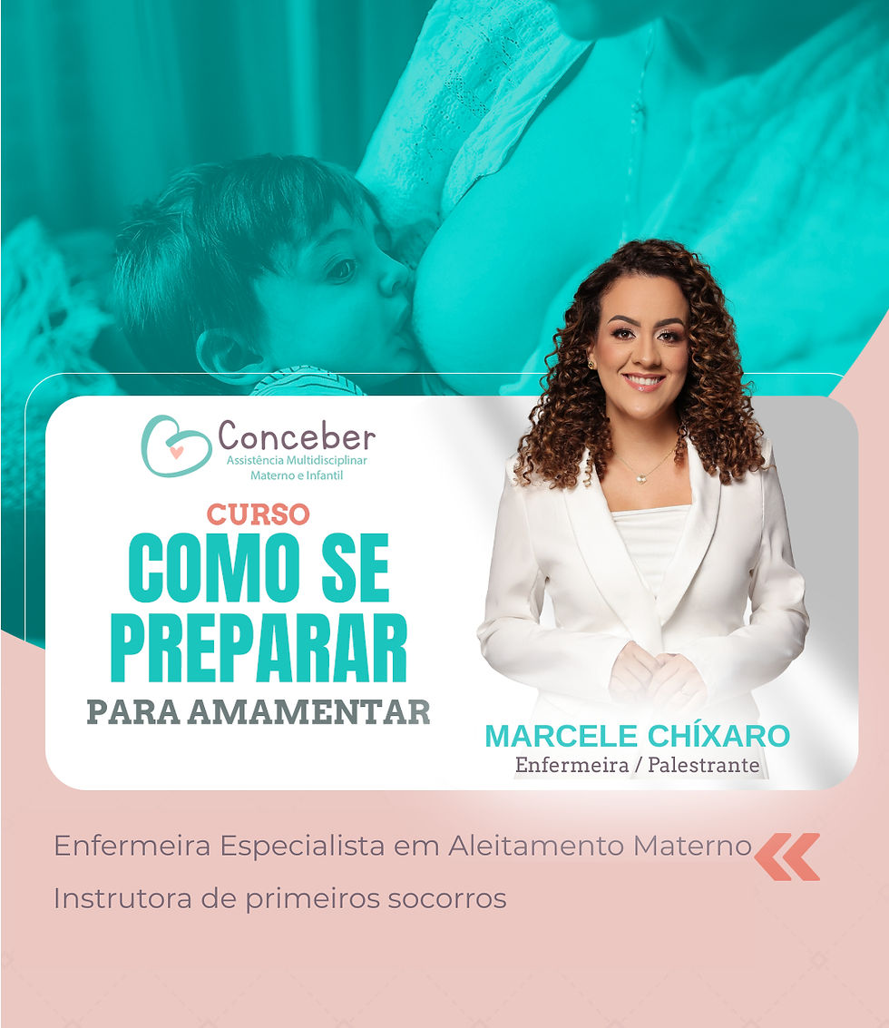 Oficina - Como se preparar para amamentar