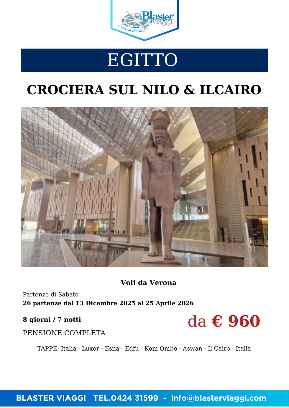 Miniatura: CROCIERE SUL NILO