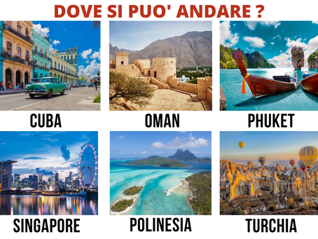 ORA PUOI PRENOTARE SERENAMENTE da Cuba alla Polinesia, aperti altri corridoi turistici: