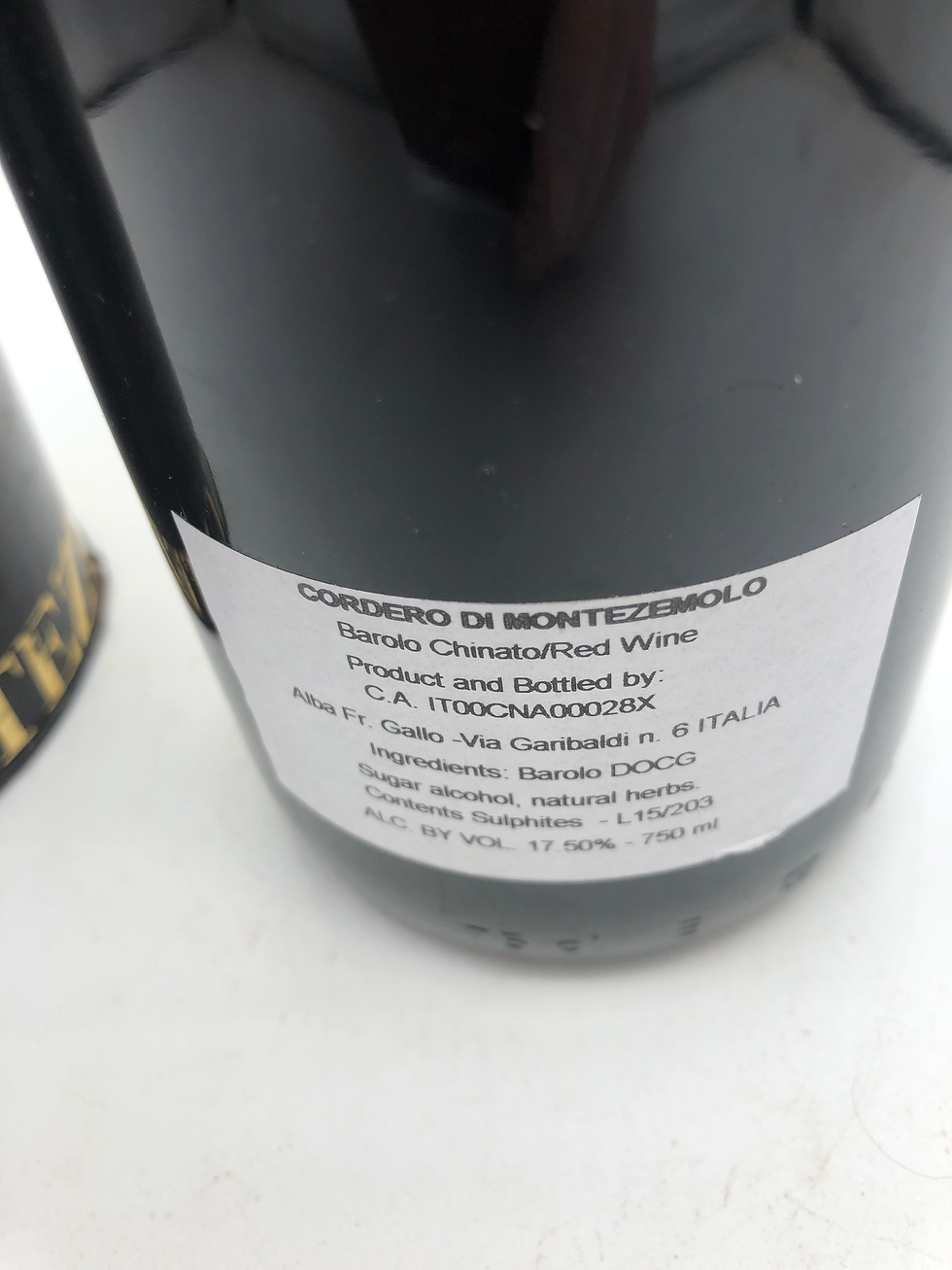 Thumbnail: Cordero di Montezemolo Barolo Chinato NV 17.5%