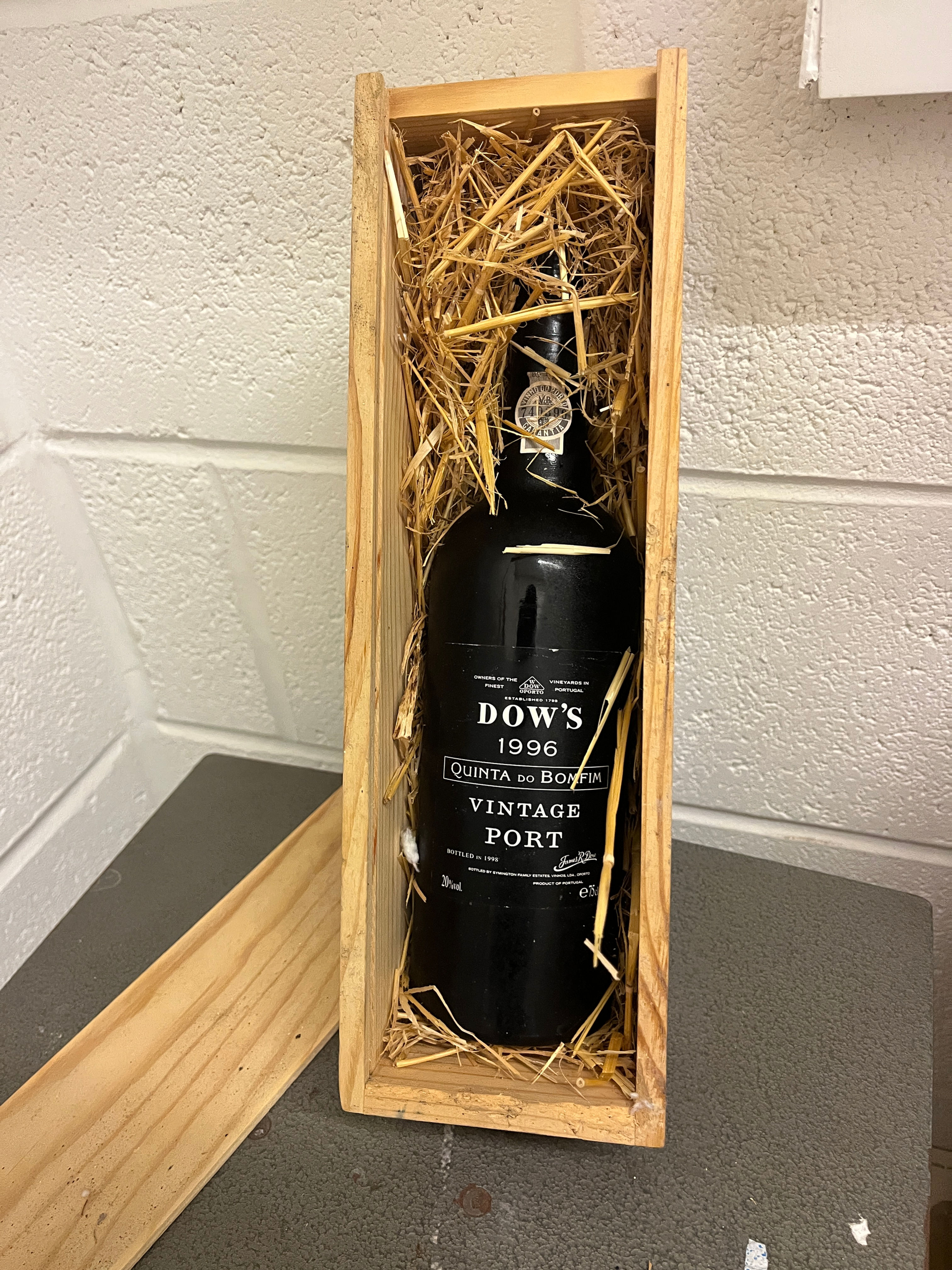 1996 Dow's Quinta do Bonfim Vintage Port