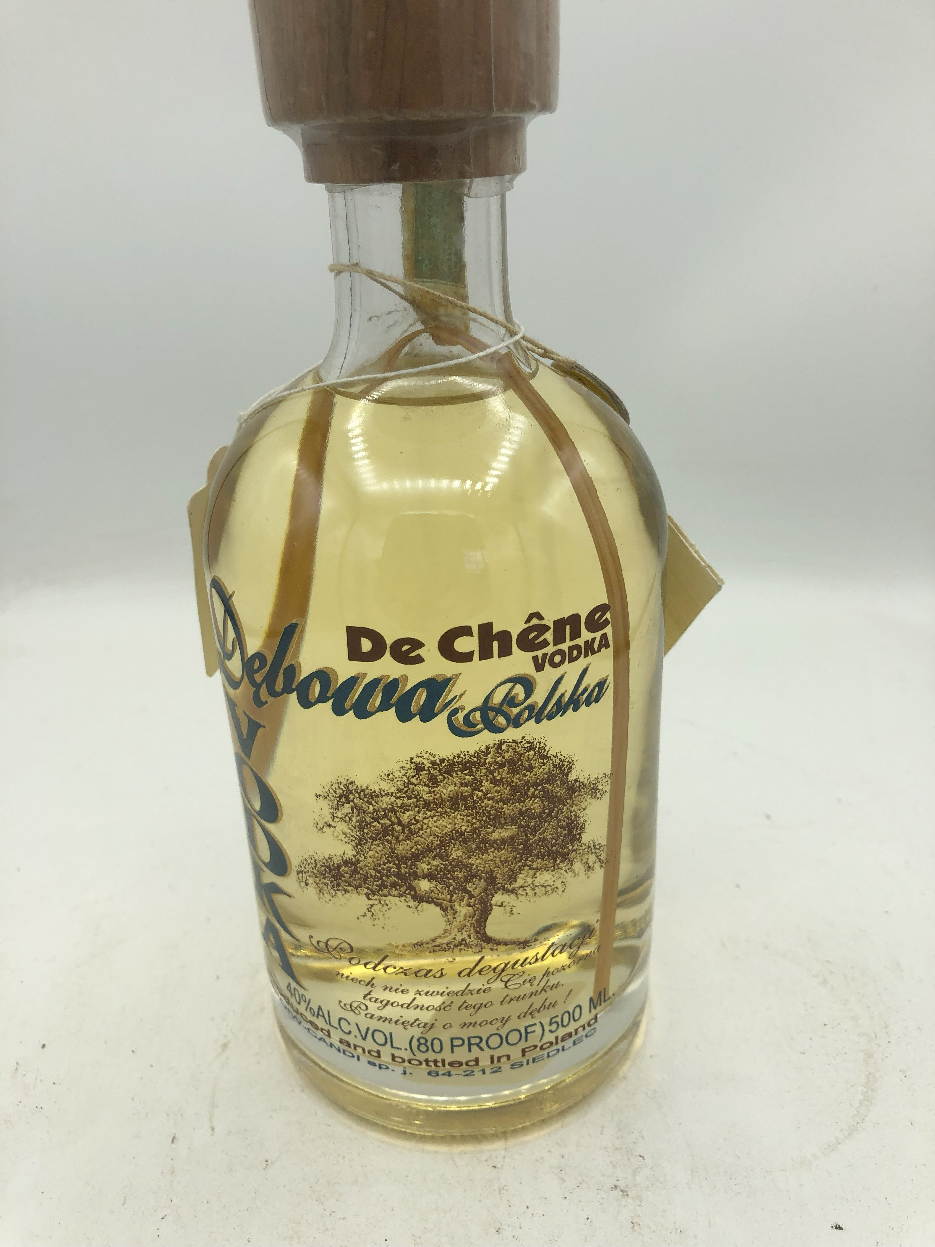 Debowa De Chene Oak Vodka 50cl 40% Polish