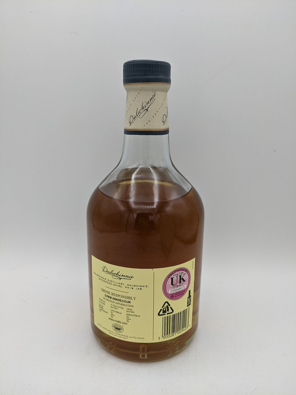 Thumbnail: Dalwhinnie 15 Year Old Single Highland Malt Scotch Whisky 2000's'