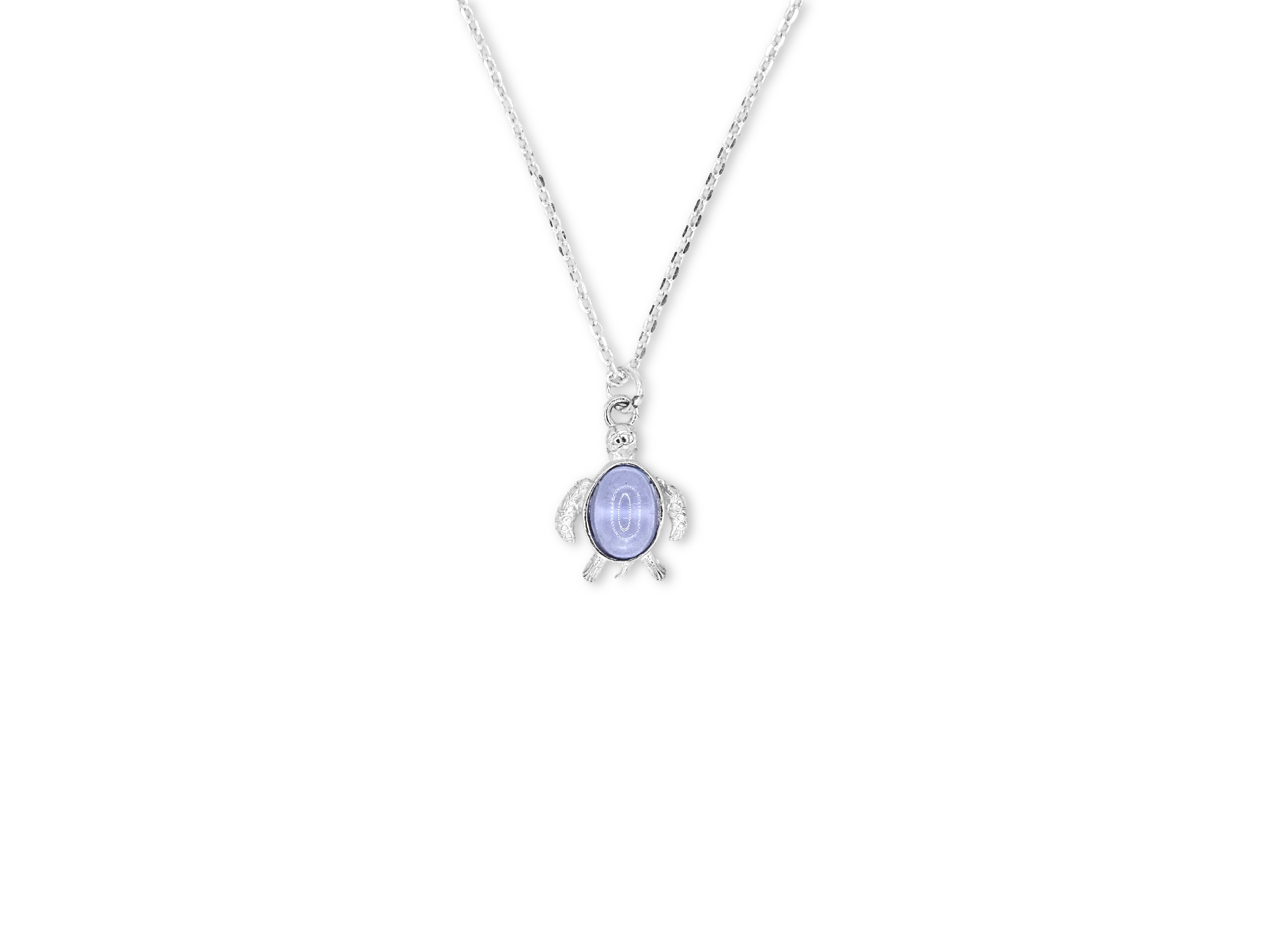 aquamarine turtle necklace