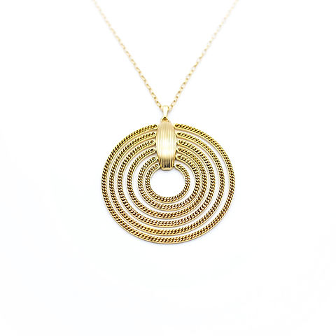 Collana con croce in oro 18Kt firmata Salvini con diamanti Collana con croce in oro 18Kt firmata Salvini con diamanti