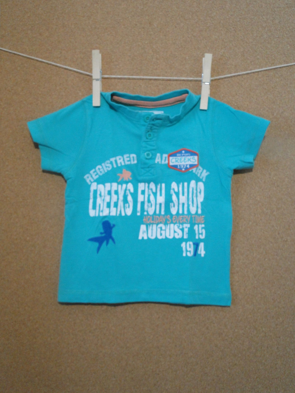 T-Shirt Creeks : Taille 24 mois