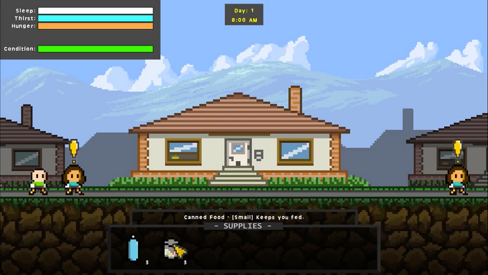 Earthquake Survival Game