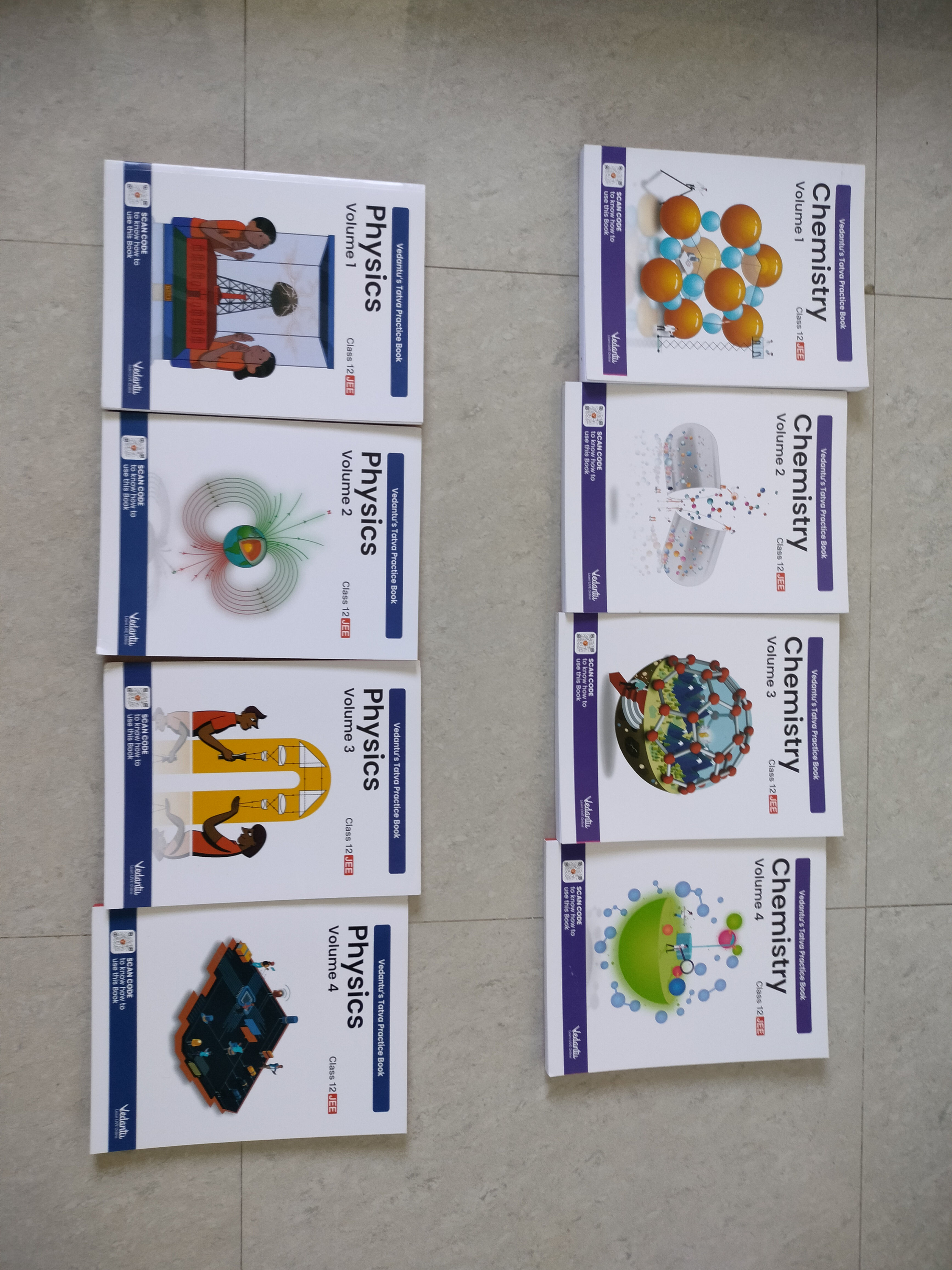 JEE class 12 physics chemistry maths (with free pyq book)