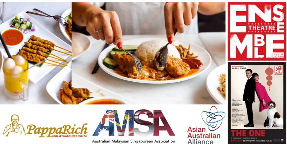 AMSA Event Catering Order for THE ONE at the Ensemble Theatre in Kirribilli