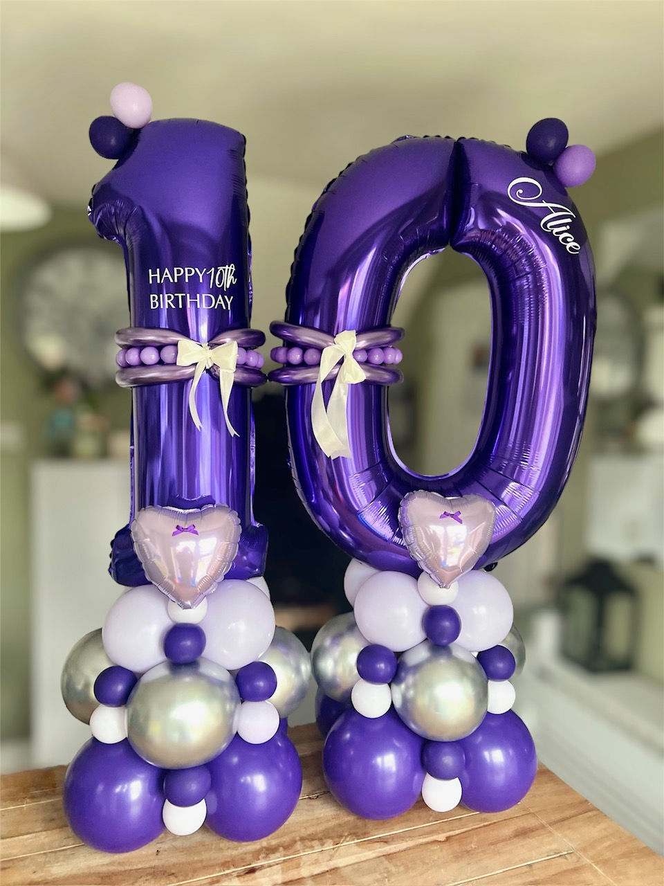 Thumbnail: Number Stack Balloon Display