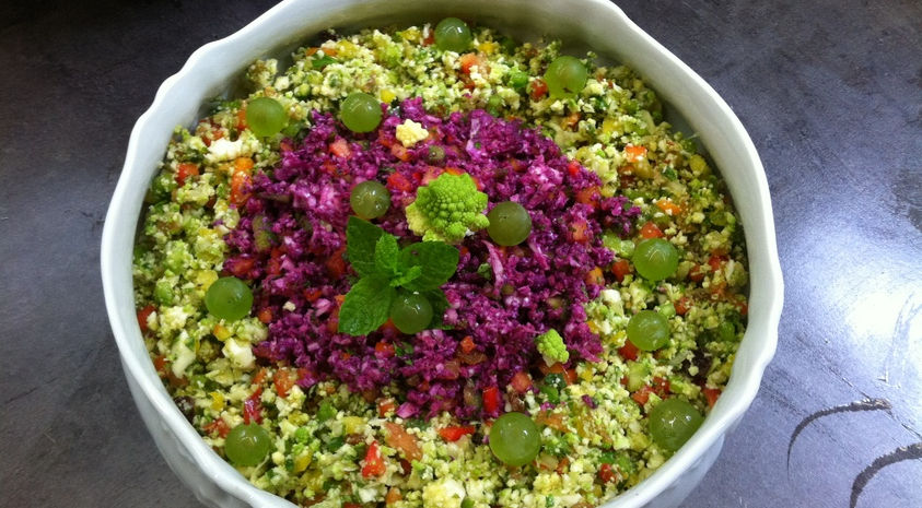 TABOULE CHOUX FLEUR & ROUGE
