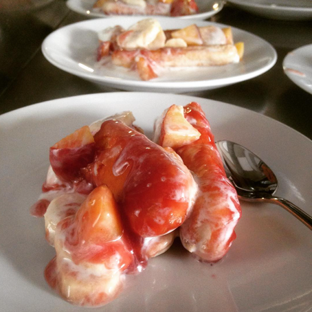 Battersea Canteen’s Coconut Cream & Nectarine Mess Recipe