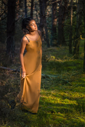 photographie femme portrait forêt