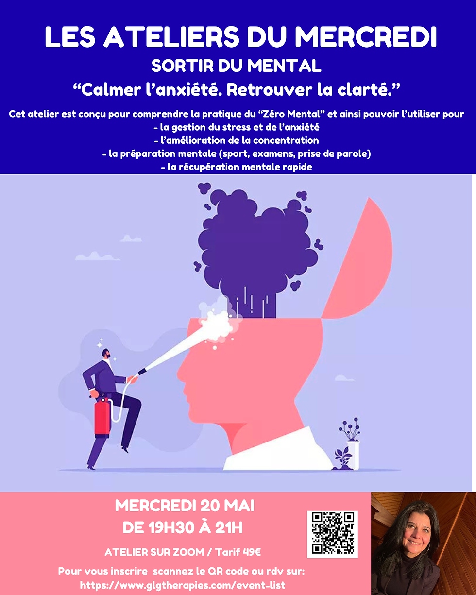 ATELIER DU MERCREDI SORTIR DU MENTAL