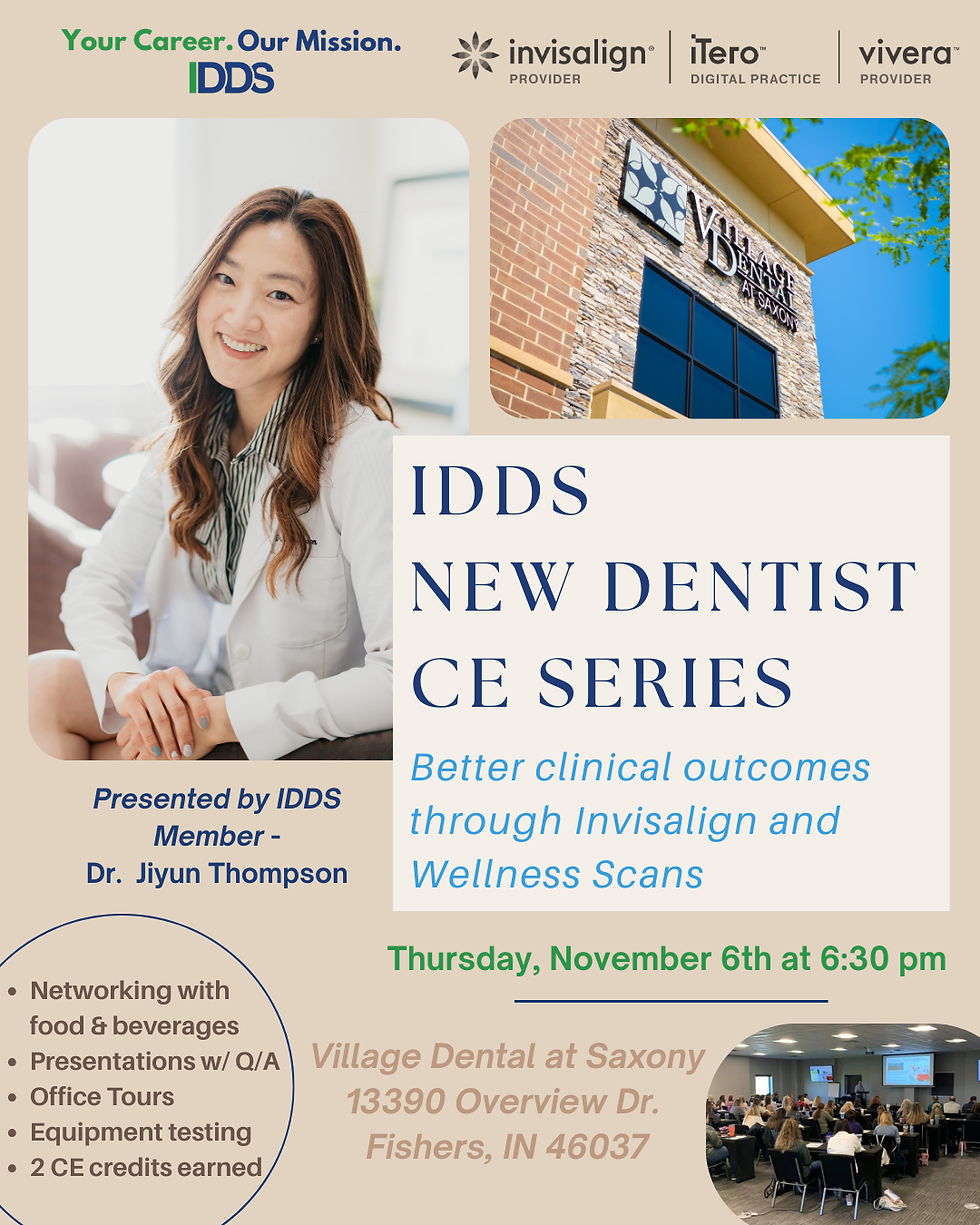 IDDS New Dentist CE Series - November