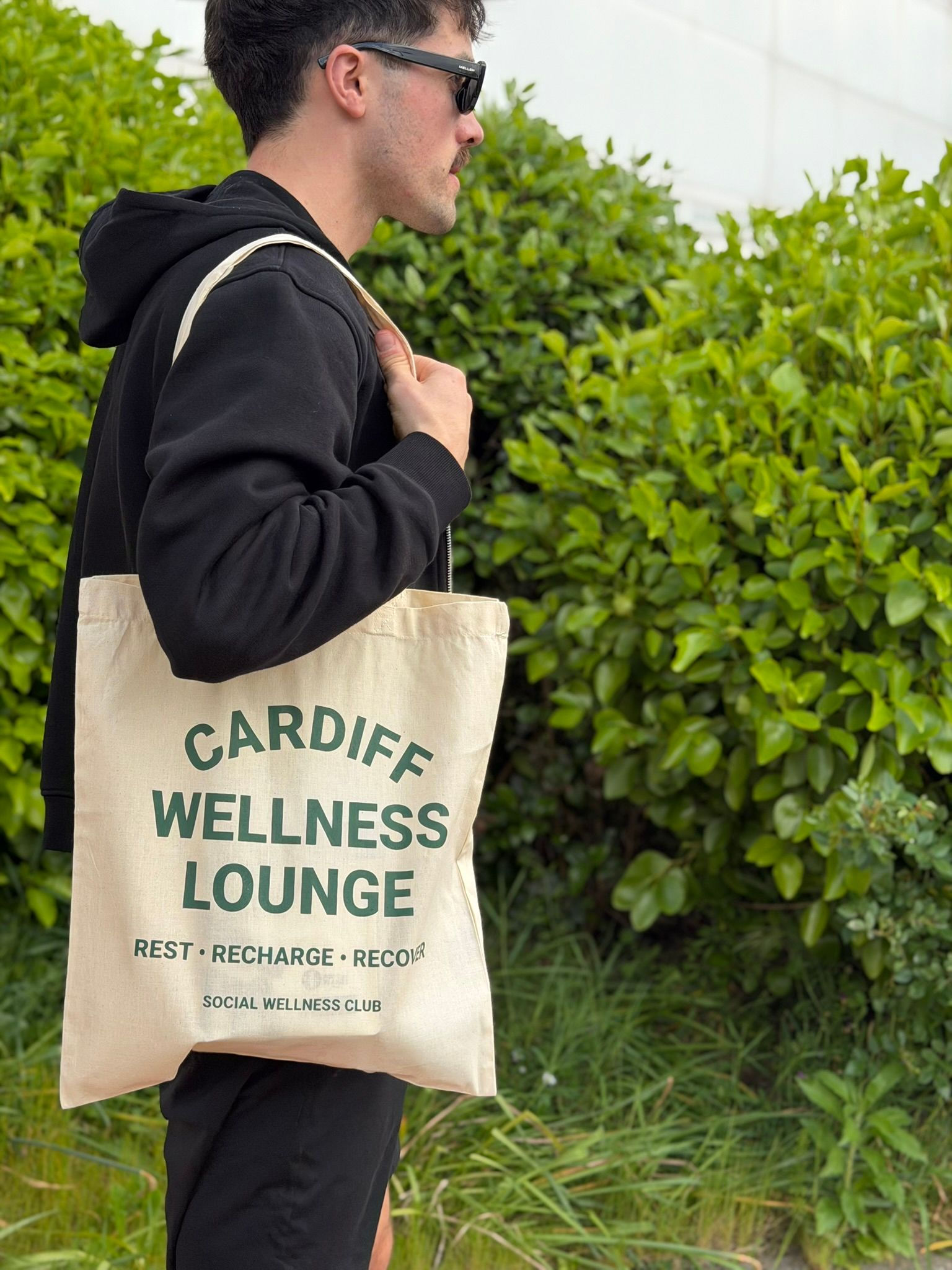Cardiff Wellness Lounge Tote Bag