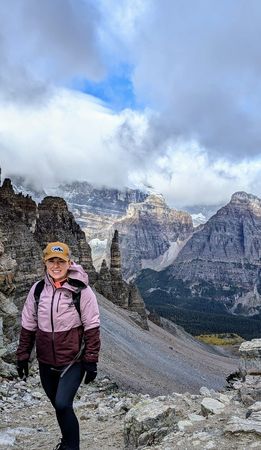 12km hike in Banff