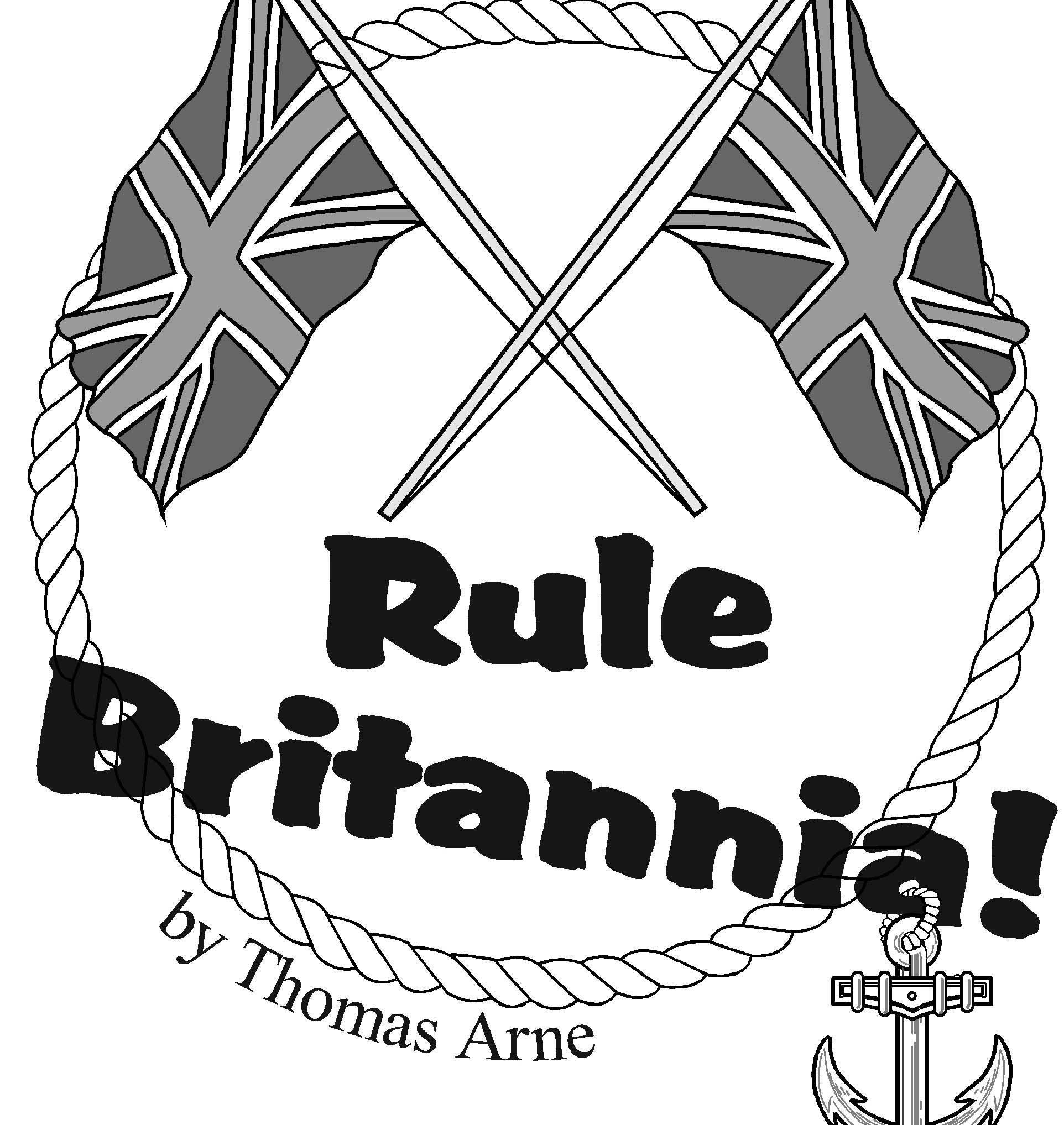 Rule Britannia - for brass band with vocal soloist