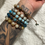 Thumbnail: 5 wrap- Turquoise Beaded Bracelet    36” 