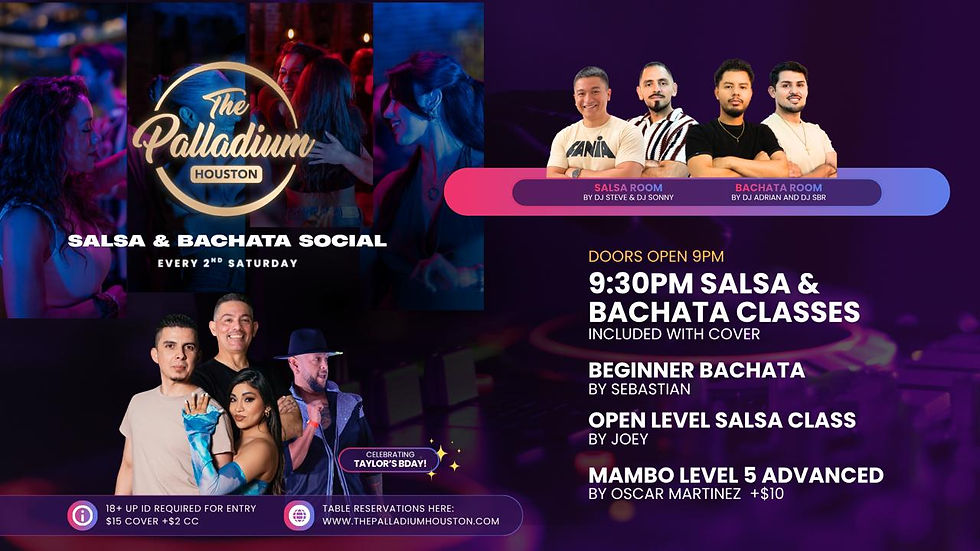 The Palladium Salsa & Bachata Social