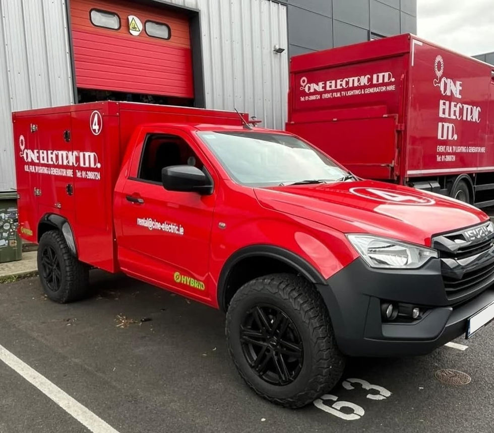 Isuzu D-Max 4 x 4 based 45kW hybrid generator
