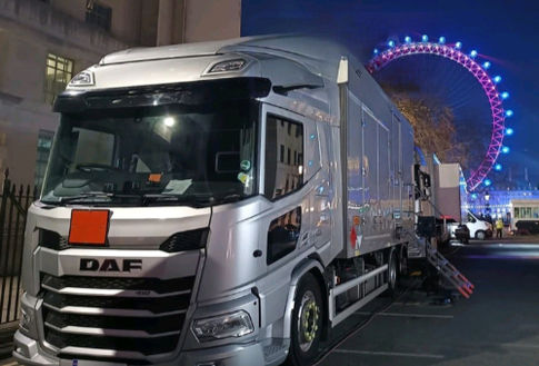 100kVA providing hybrid power at the London 2026 fireworks