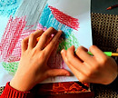 OFICINA DE ARTES PARA PROFESSORES EXPLORAÇÃO DE LÁPIS DE COR