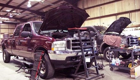 Pickup trucks repairs