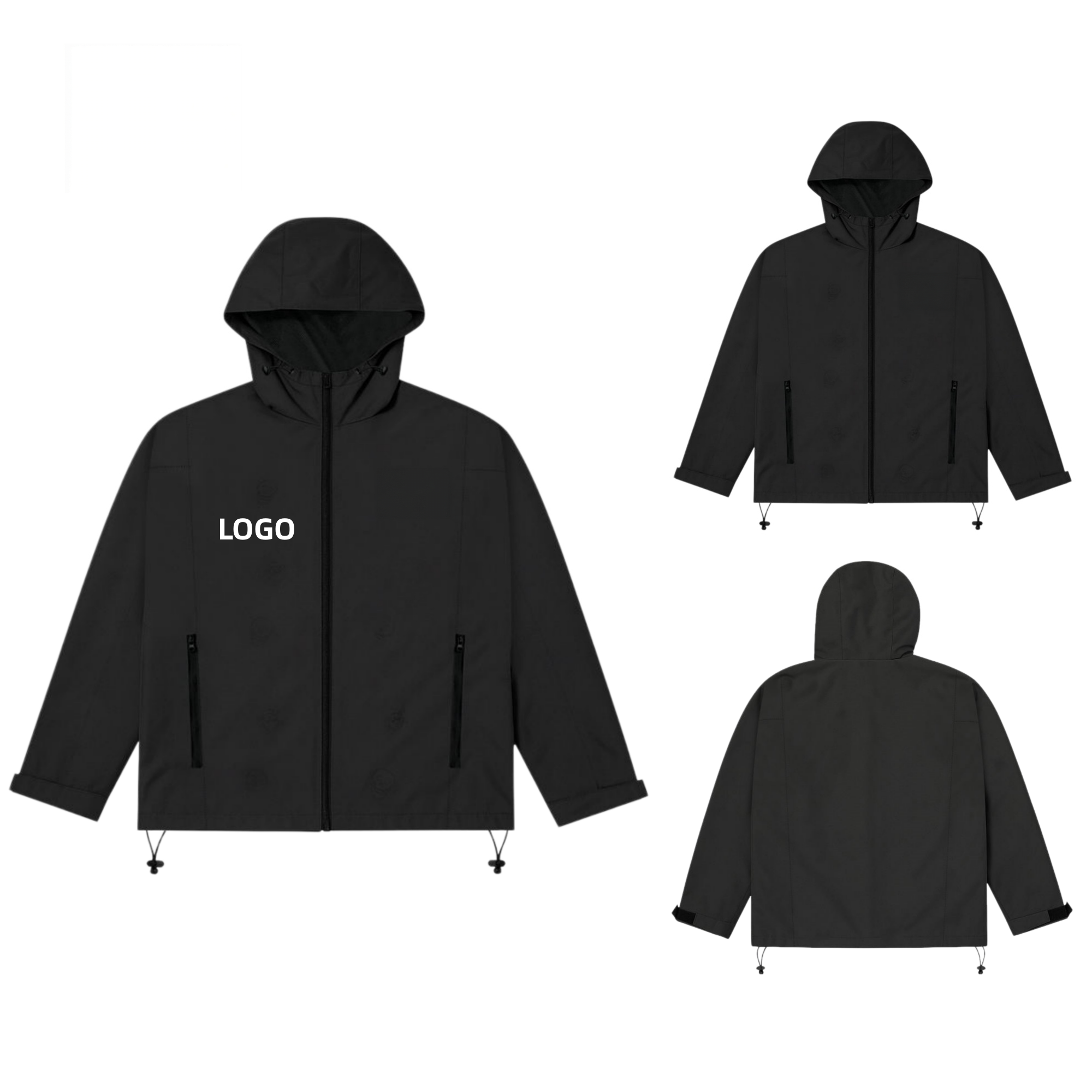 Water-Reactive Outdoor Shell Jacket