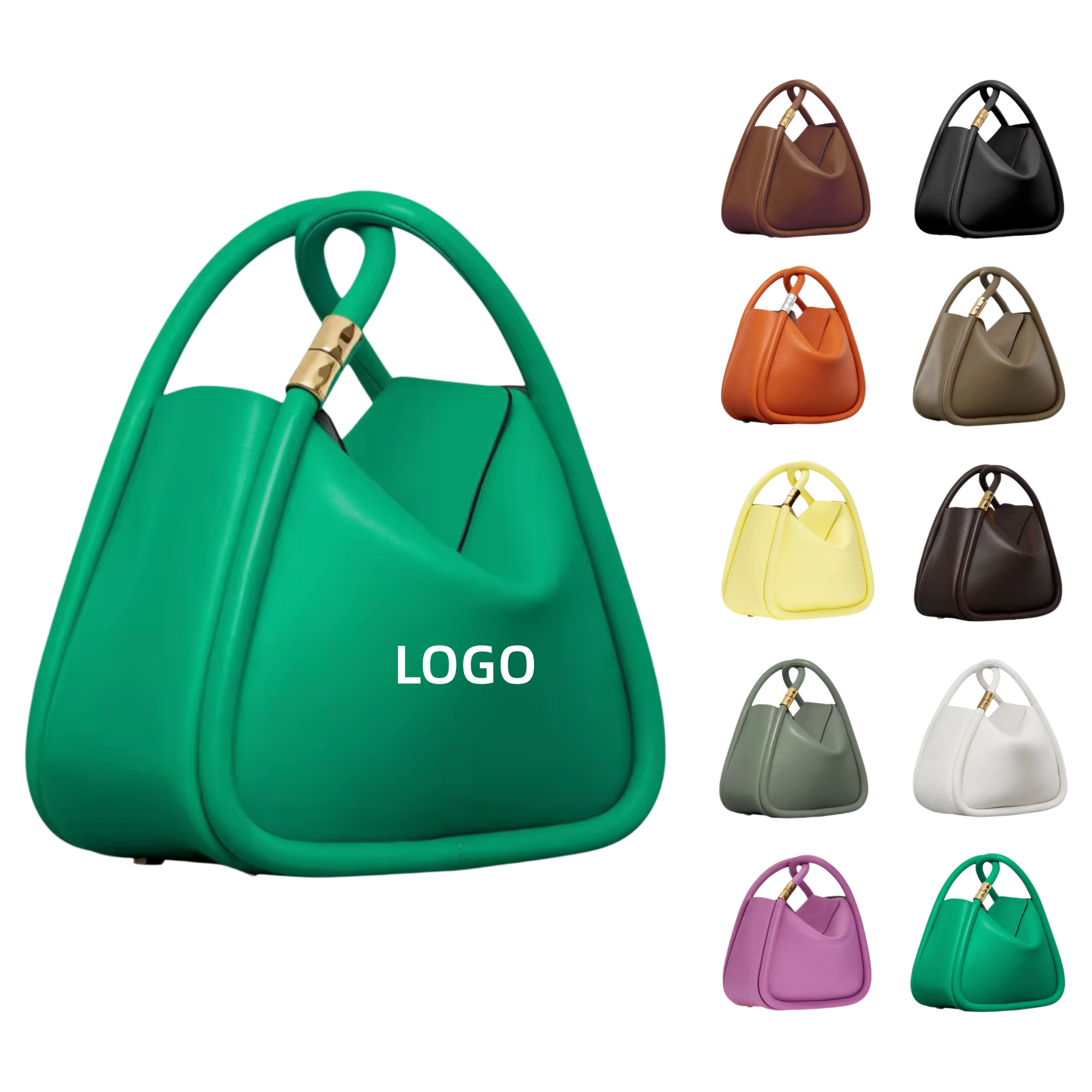 Waterproof PU Ladies Bucket Handbag