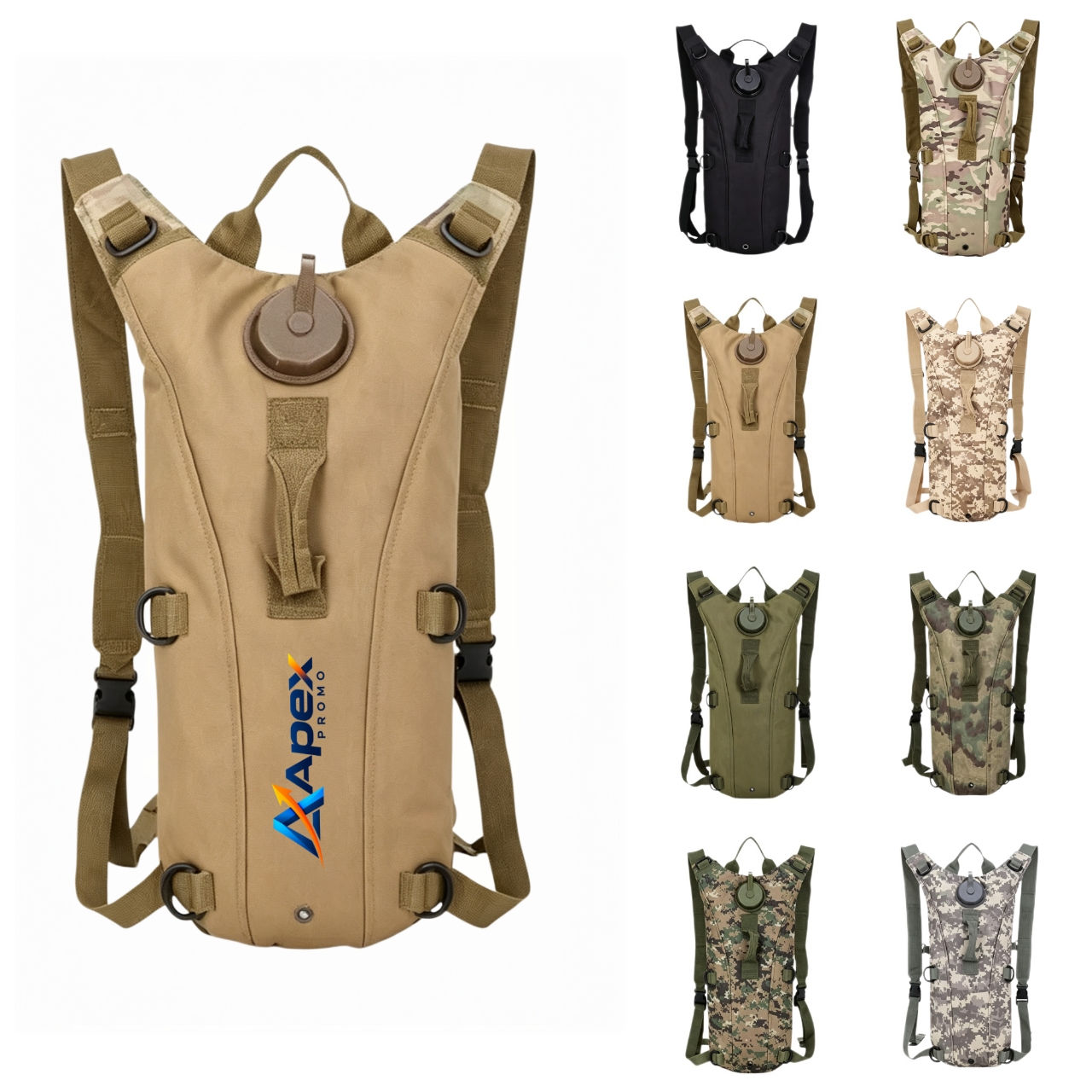 3L Hydration Backpack with Water Bladder