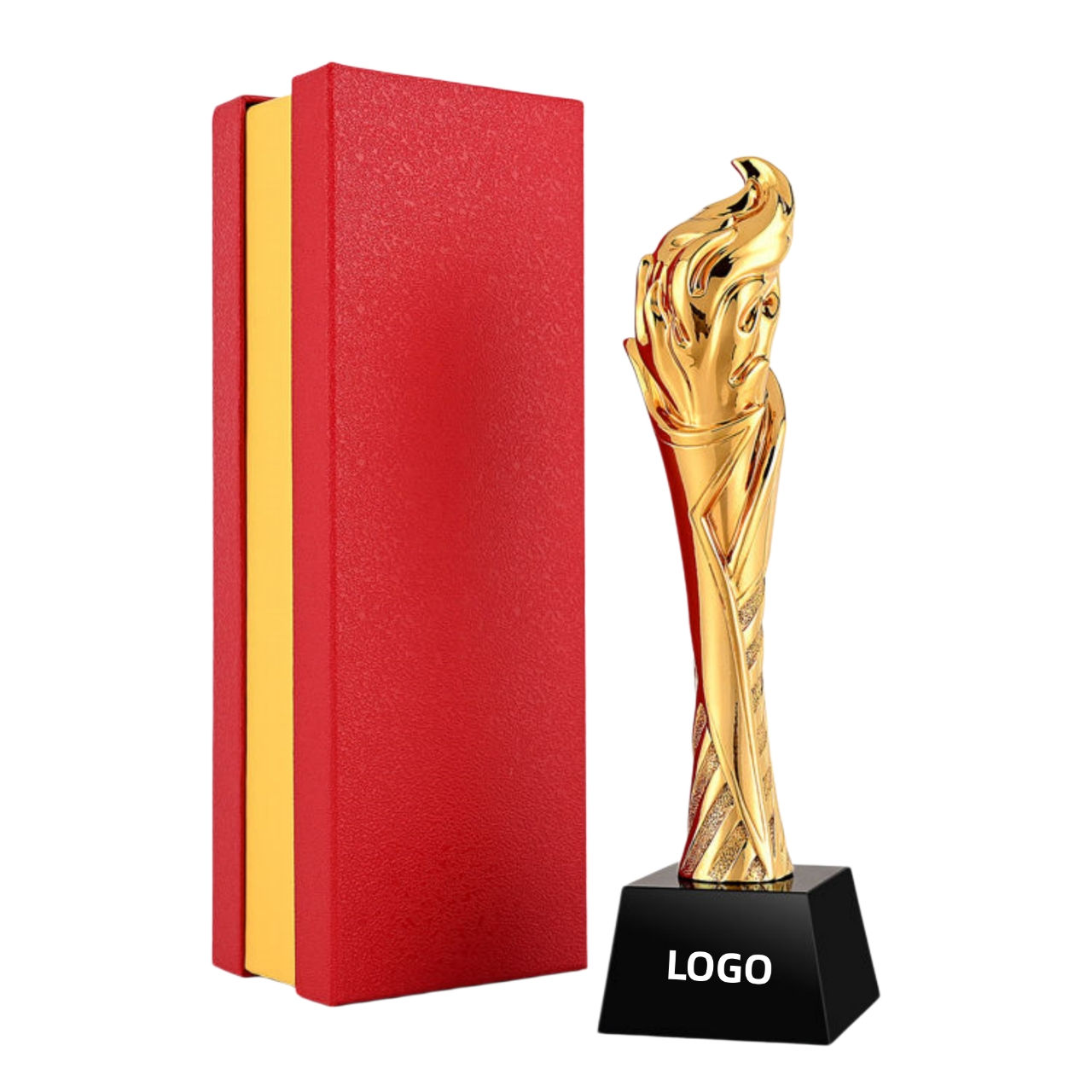 Gold-Plated Resin Frame Trophy