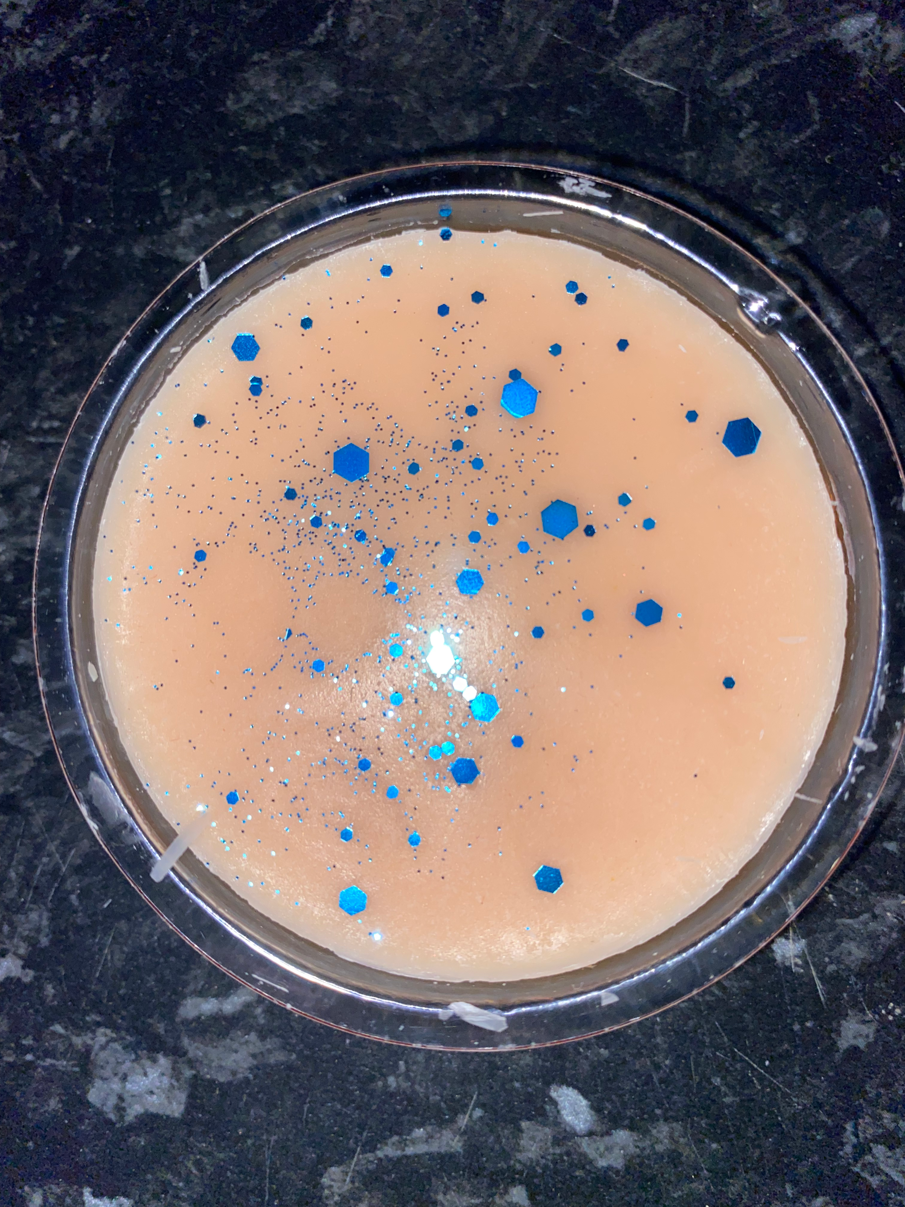 Glam spa wax melt segment pot