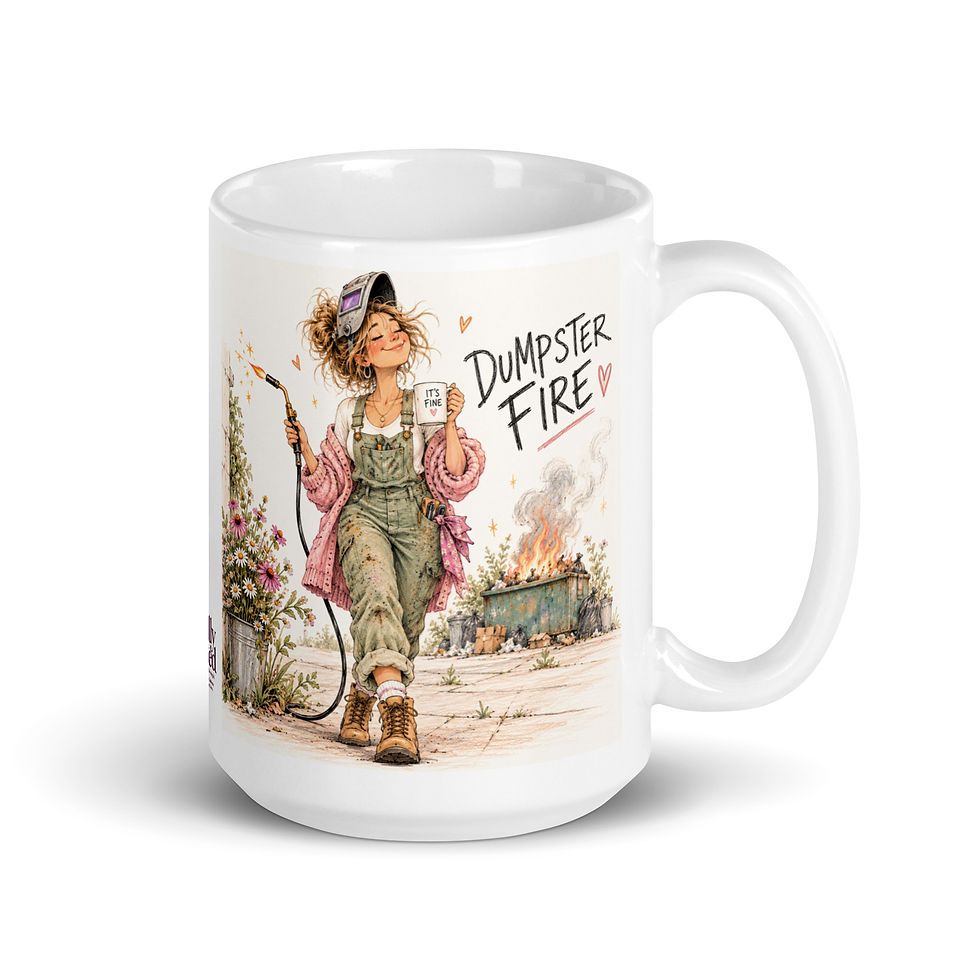Thumbnail: Dumpster Fire Mug 15oz