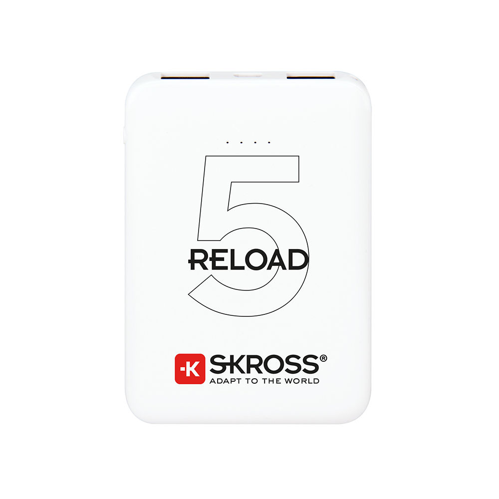 SKROSS RELOAD 5 - 5000mAh PowerBank, front