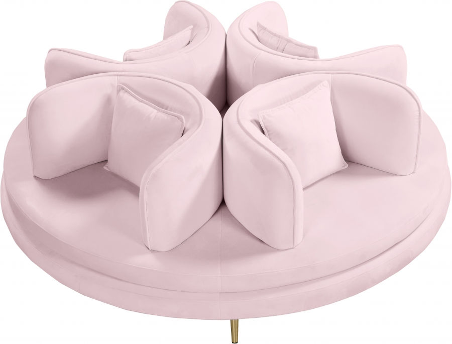 Thumbnail: Circlet Velvet Roundabout Sofa