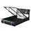 Thumbnail: Full Size Upholstered Faux Leather Platform Bed, Hydraulic Storage