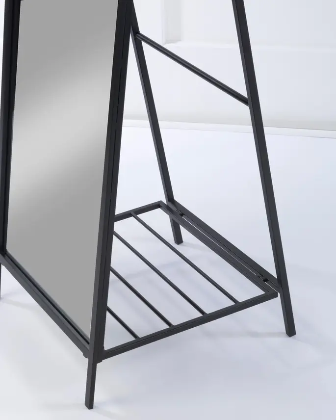 Miniatura: Floor Mirror with Ladder Back
