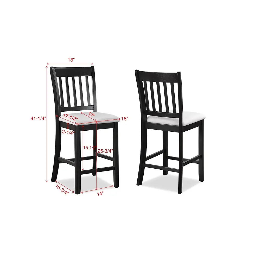 Thumbnail: Salvador Casual 5-Piece Counter Height Dining Set
