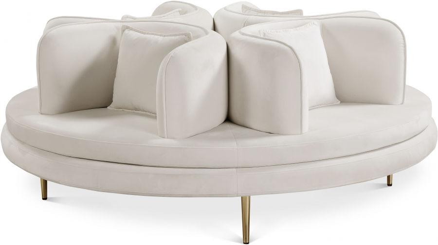 Thumbnail: Circlet Velvet Roundabout Sofa