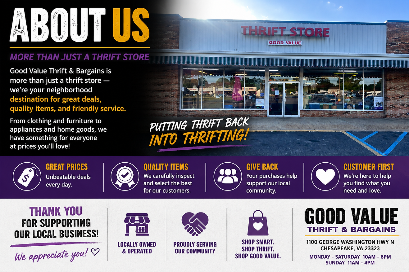 Good Value Thrift & Bargains 