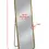 Thumbnail: 55" Floor Mirror with Easel Back