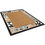 Thumbnail: 5x7 Safari Area Rug in Brown with Ivory Graphic Assorted Animal Pelt Border desi