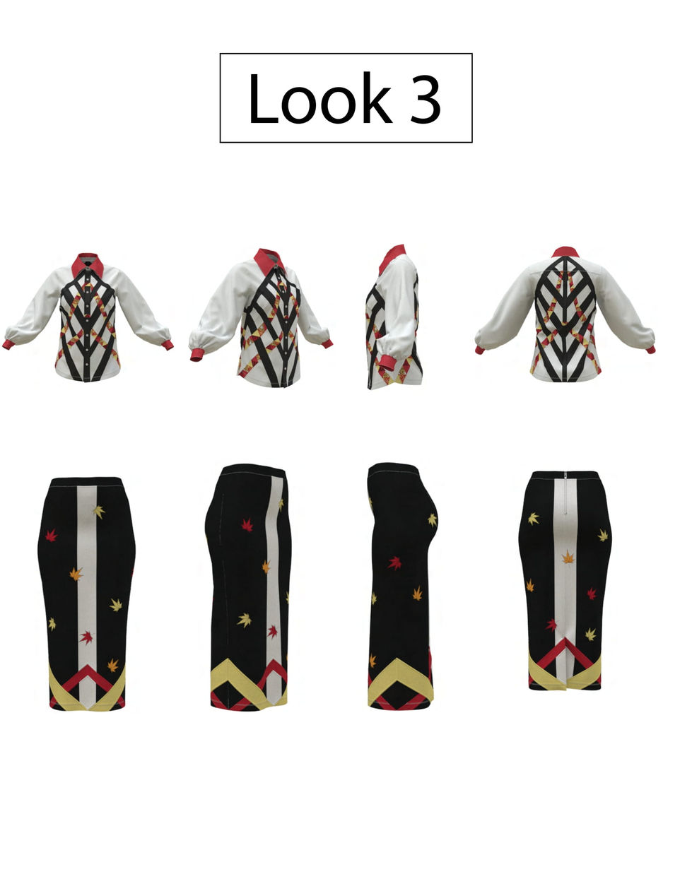 Orgill Conner, Junior, Autumn Collection Look 3