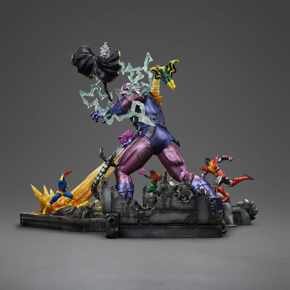 Miniatura: Marvel Demi Art Scale Statue 1/20 X-Men Danger Room Diorama A Iron Studios