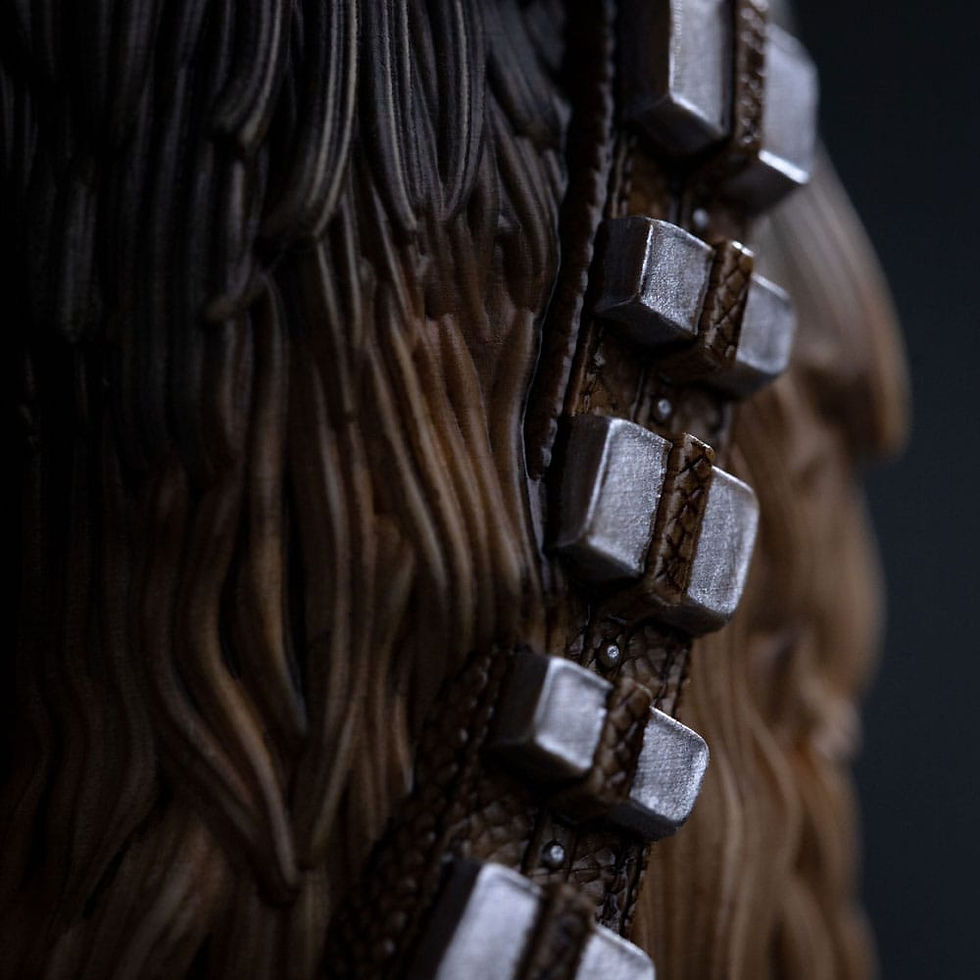 Miniatura: Star Wars Episode VI Chewbacca and Tokkat Art Scale Statue 1/10 Iron Studios
