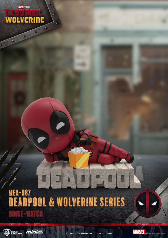 Miniatura: Deadpool 3 Deadpool & Wolverine Series Mini Egg Attack Figures Set