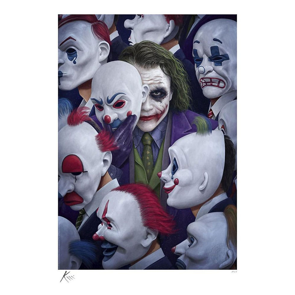 DC Comics Art Print Agent of Chaos 46 x 61 cm Sideshow