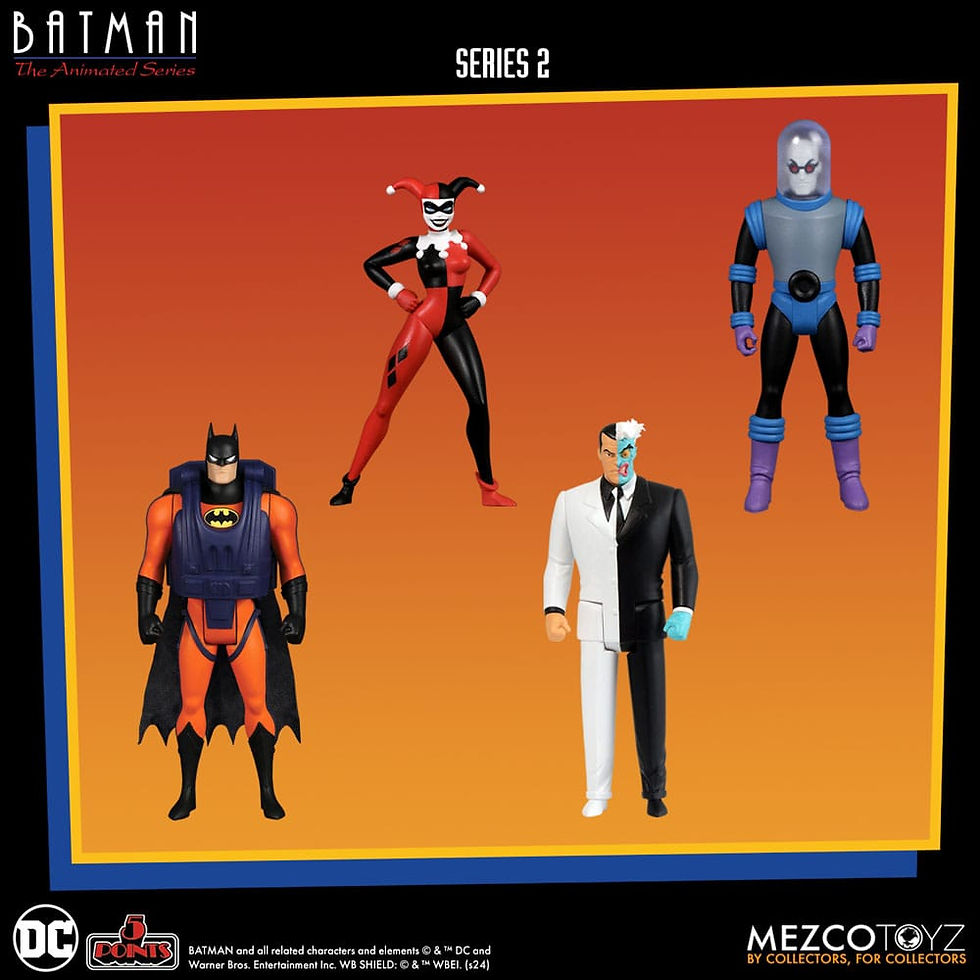 Miniatura: Batman: The Animated Series 2  5 Points Action Figures Deluxe Box Set Mezco Toyz