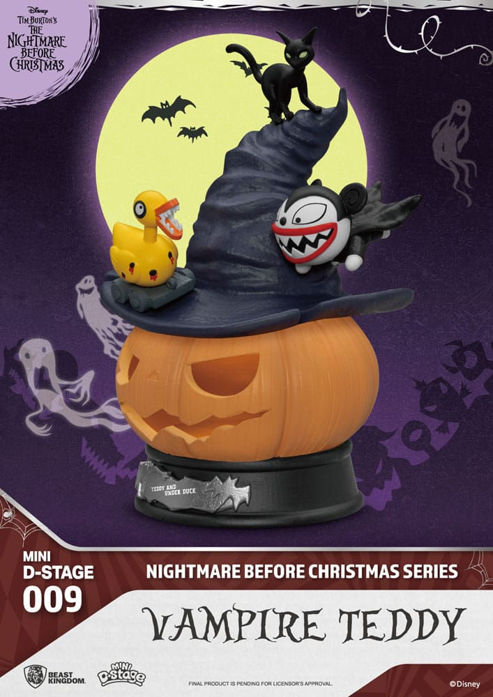 Miniatura: The Nightmare Before Christmas Mini Diorama Stage Figures